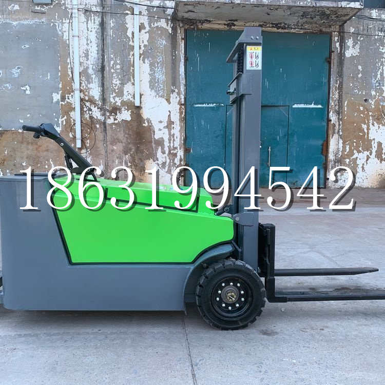 乐昌市小型电动叉车1吨2吨步行站驾式电瓶堆高充电装卸车液压升降车铲车